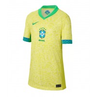 Brasilien Heimtrikot Frauen Copa America 2024 Kurzarm